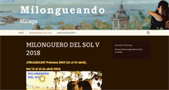 Desktop Screenshot of milongueandomalaga.com
