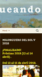 Mobile Screenshot of milongueandomalaga.com